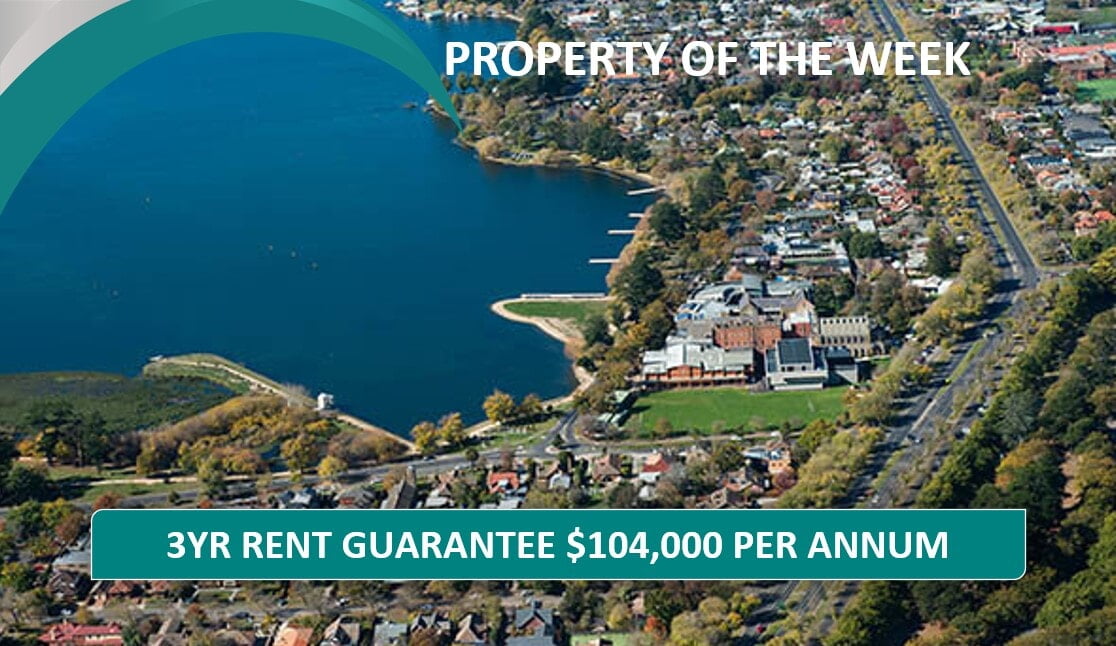 PROPERTY OF THE WEEK: 3YR RENT GUARANTEE $104,000 Per Annum